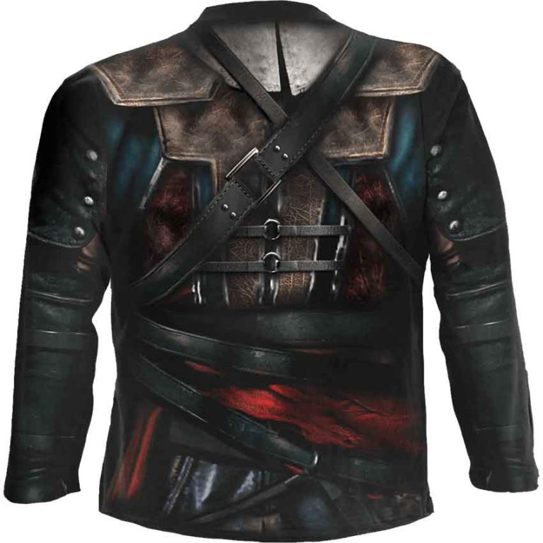 Assassins Creed IV Black Flag Edward Uniform Long Sleeve T-Shirt - SL ...