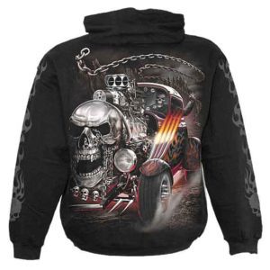 Death on Wheels Hot Rod Hoodie