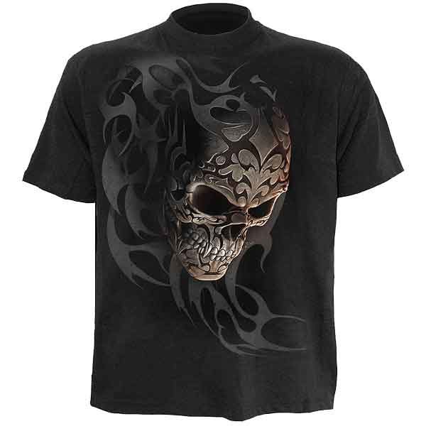 Tribal Shadows Mens T-Shirt - SL-WM114600 - Medieval Collectibles