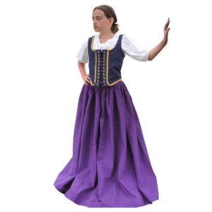 Girl's Lock Lace Bodice