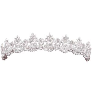 Rhinestone and Pearl Royal Headband