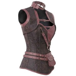 Steampunk Adventurers Corset with Jacket