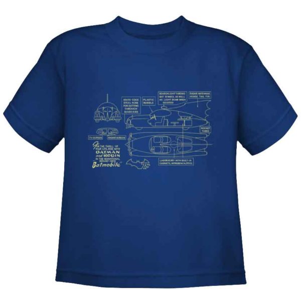 Batmobile Breakout Kids T-Shirt