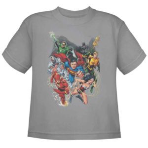 New 52 Justice League 1 Kids T-Shirt