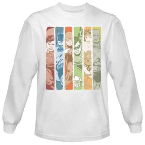 Classic JLA Columns Long Sleeved T-Shirt