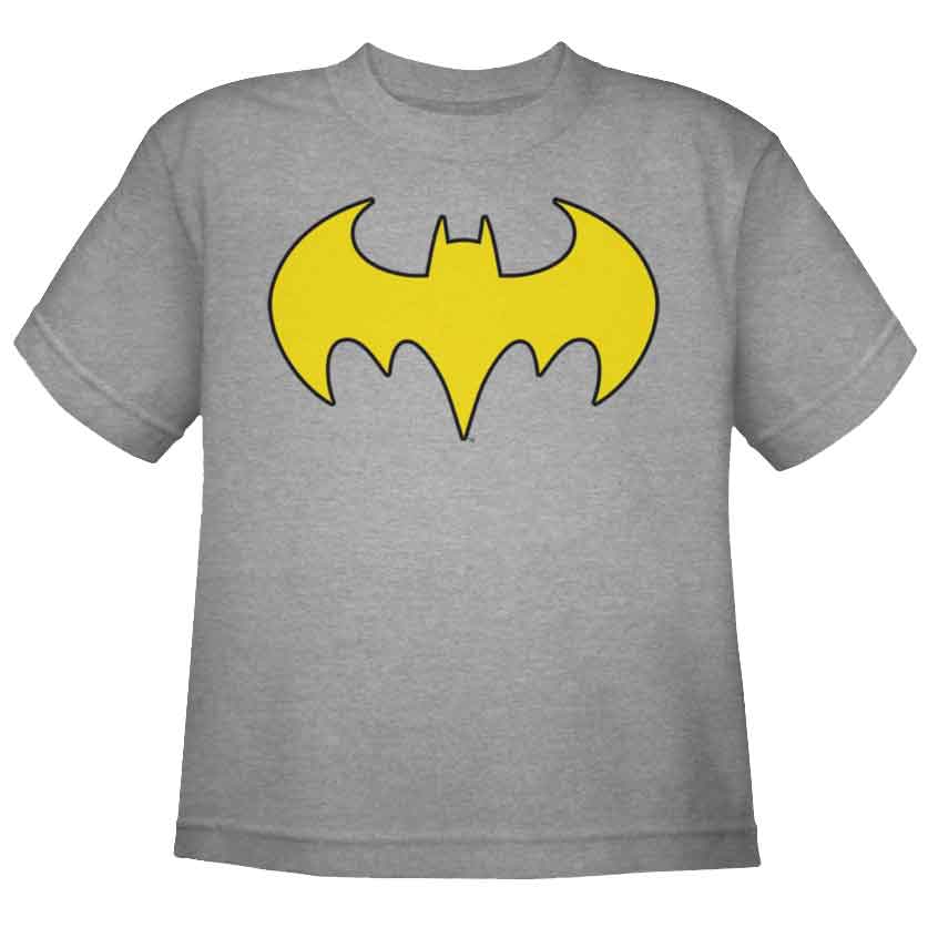 Kids Classic Batgirl Logo T Shirt ZB 3771 Medieval Collectibles