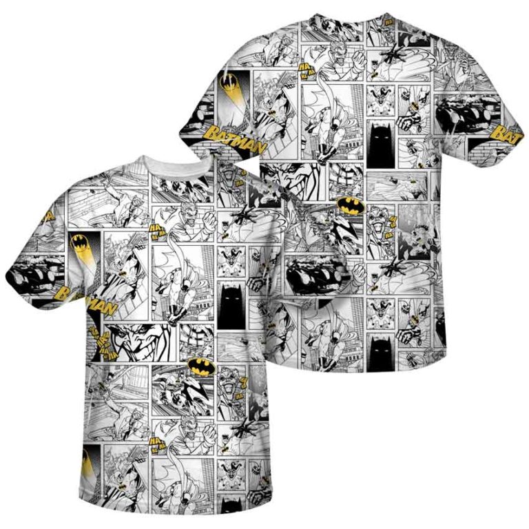Batman and Joker Comic T-Shirt