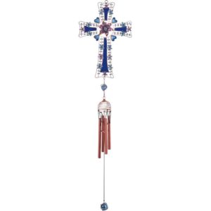 Blue Cross Wind Chime