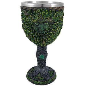 Leafy Green Man Goblet