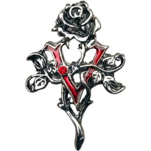 The Vampire Rose Necklace