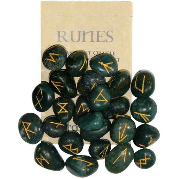 Bloodstone Set of Rune Stones