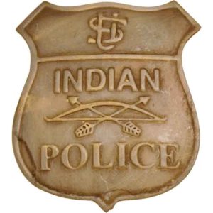 Indian Police Badge