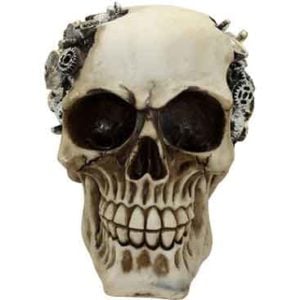 Geared Skull Steampunk Statue