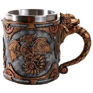 Steampunk Dragon Tankard