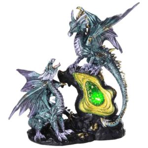 Feuding Dragons Geode LED Light
