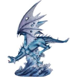 Dragon Riding Wave Statue