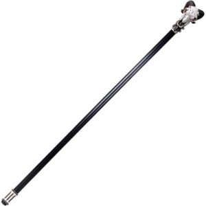 Ram Skull Walking Cane