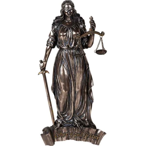 Lady Justice Wall Plaque