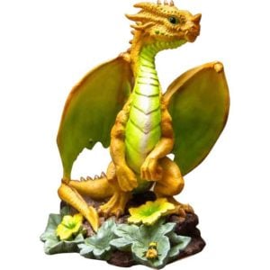 Honeydew Dragon Statue