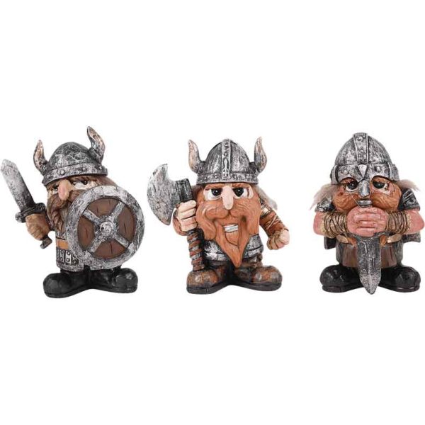 Mini Viking Statue Set