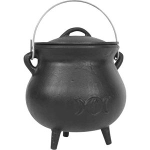 Triple Moon Cast Iron Cauldron