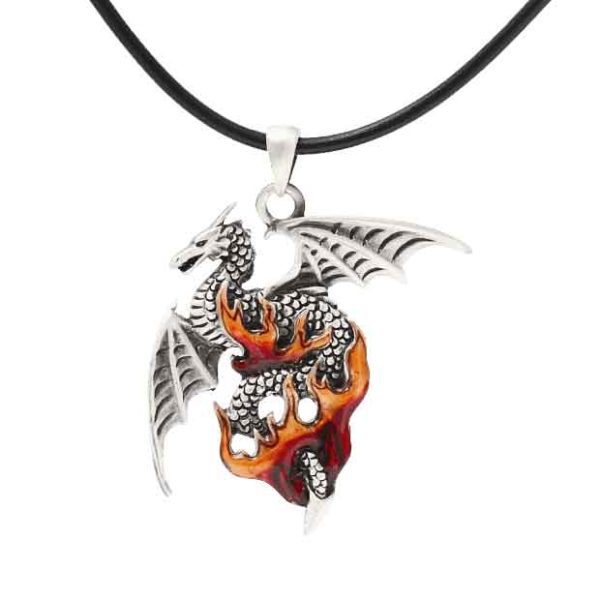 Flame Dragon Necklace