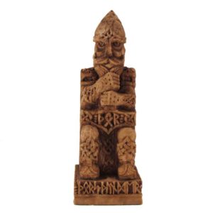 Sitting Norse God Thor Statue