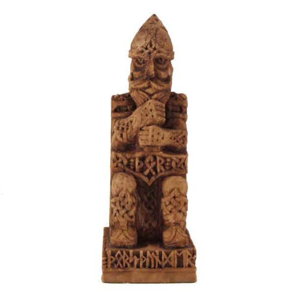 Sitting Norse God Thor Statue