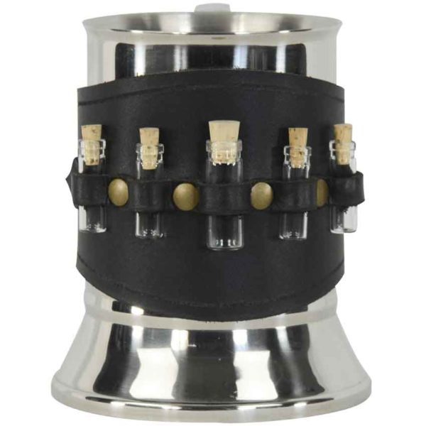 Alchemist Tankard with Leather Wrap