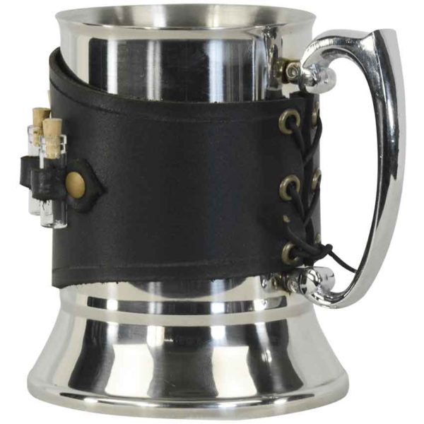 Alchemist Tankard with Leather Wrap