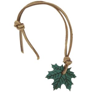 Woodland Warrior Leaf Necklace