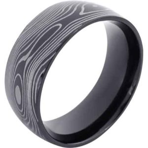 Damascus Pattern Ring