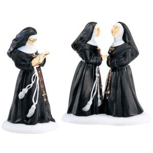 Sisters of the Abbey Set - Alpine Village by Department 56