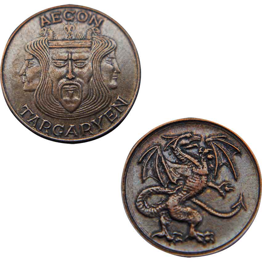Game of Thrones Coins and Currency Medieval Collectibles