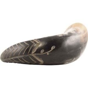 Harvest Drinking Horn with Stand