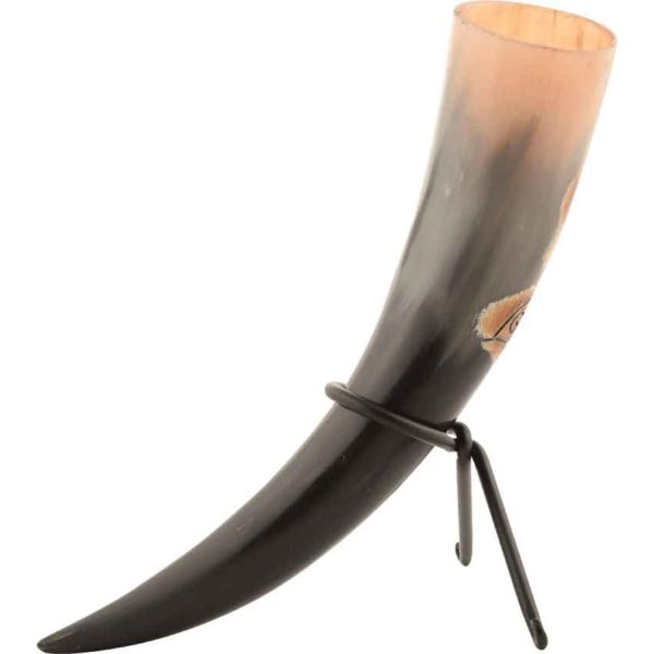 Hammer of Thor Drinking Horn with Stand