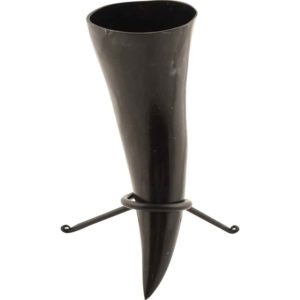 Gungnir Drinking Horn with Stand