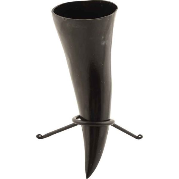 Gungnir Drinking Horn with Stand