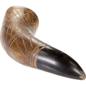 Alfheim Carved Drinking Horn