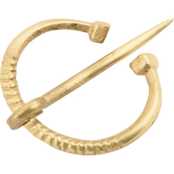 Small Brass Cloak Pin