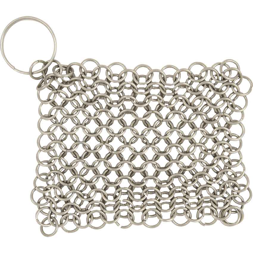 Chainmail Scrubber | Steel by Medieval Collectibles