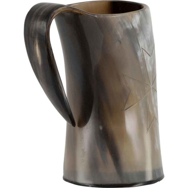 Templar Horn Tankard