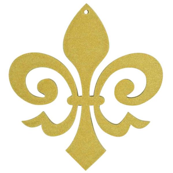 Fleur de Lis Ornament Set of 6