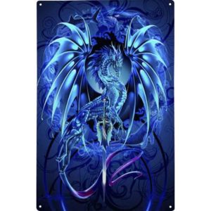 Seablade Dragon Metal Sign