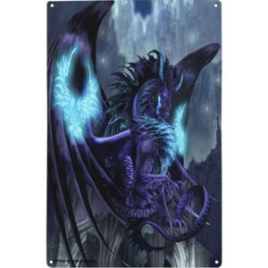 Talisman Dragon Metal Sign