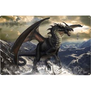 Rogue Dragon Metal Sign