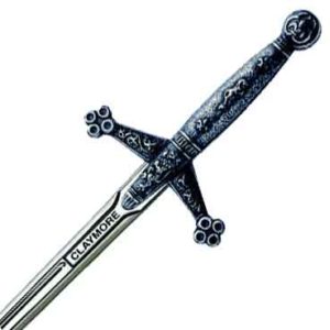 Miniature Silver Claymore by Marto