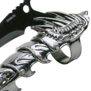 Black Bladed Finger Armor