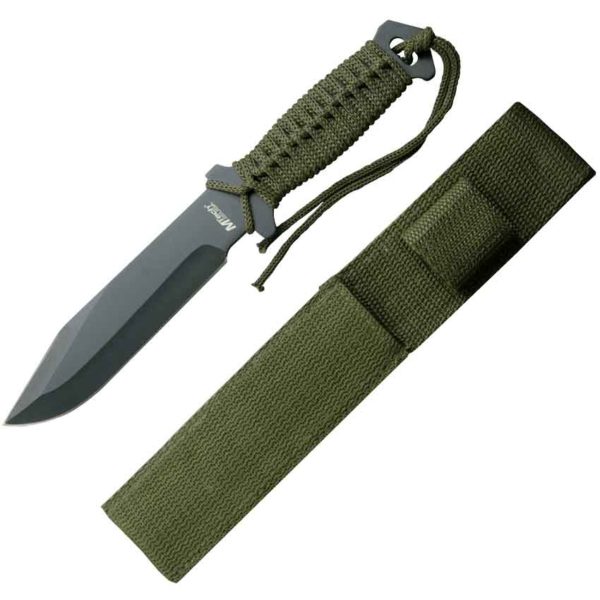 Black Steel Combat Knife