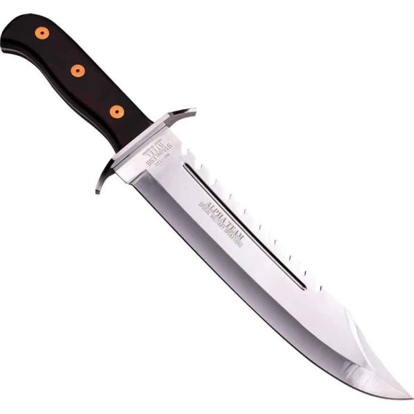 Saw Back Bowie Knife